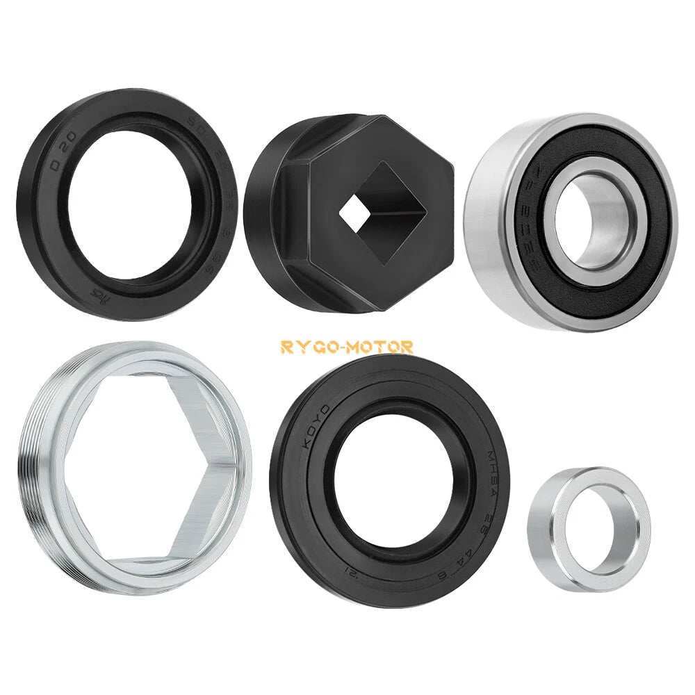 Steering Stem Bearing Seal Holder Nut & Tool Kit for Yamaha Banshee 350 (1987–2006)