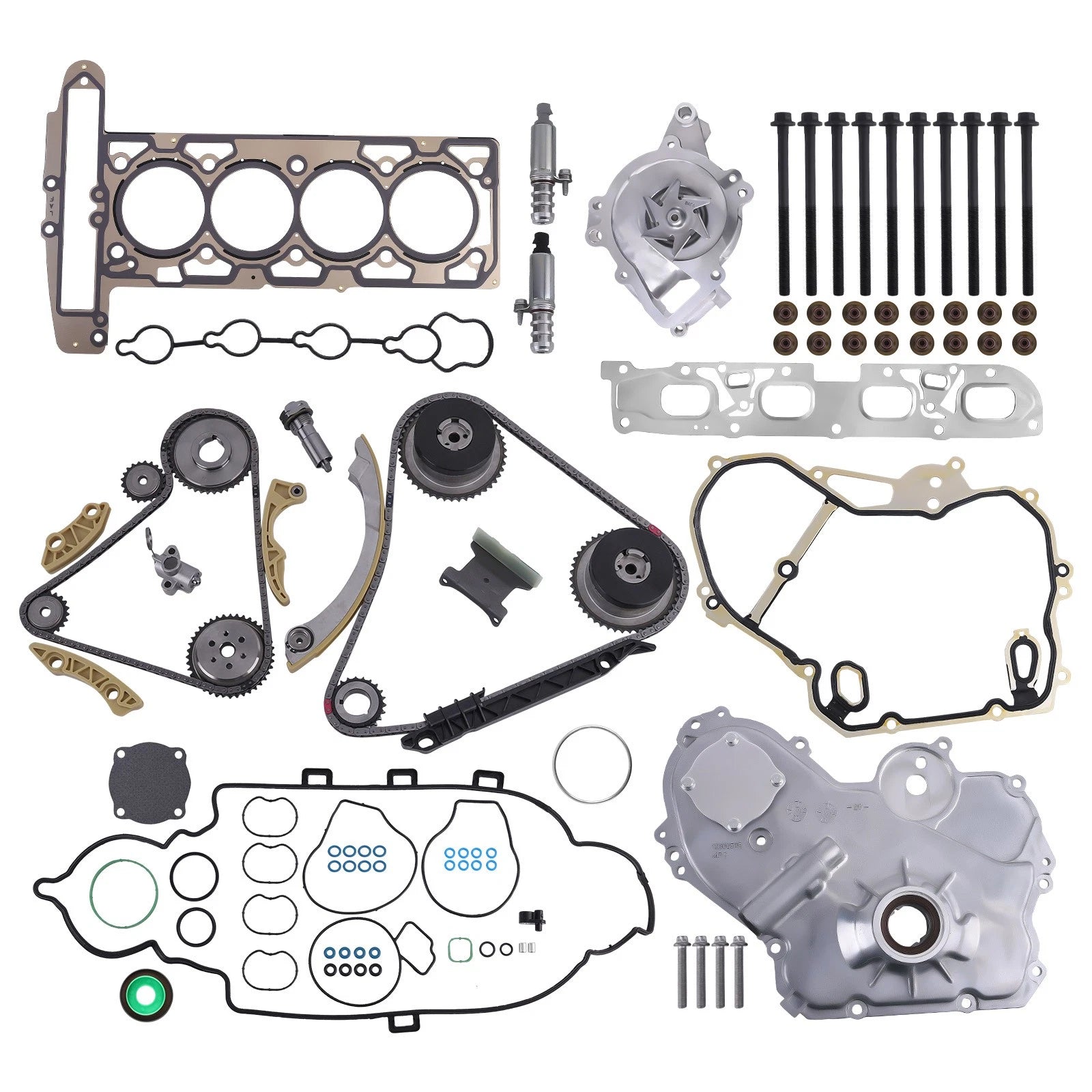 Timing Chain Kit & Oil Pump Actuator Gear Cover for Chevrolet HHR (2009–2011)