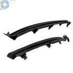 Pair Fog Light Covers for Mazda CX-9 (2016–2023) Black Plastic