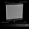 2-Row Aluminum Core Radiator for Ford F650 F750 International 3200 4900 (1997–2009)