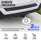 2 Inch Receiver Trailer Towing Hitch for Subaru Outback (2014-2019)