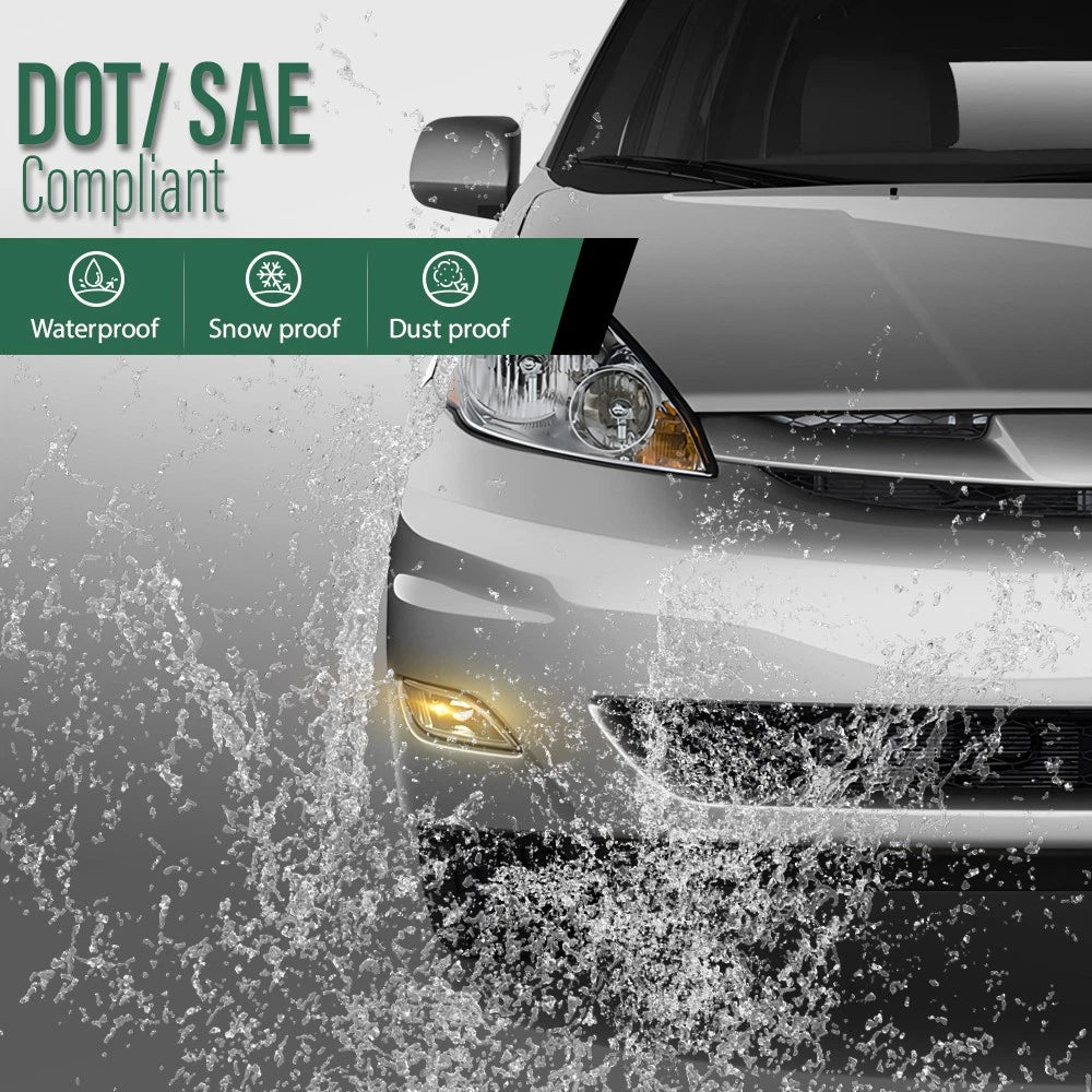 Front Bumper Fog Lights for Toyota Sienna (2006–2010)