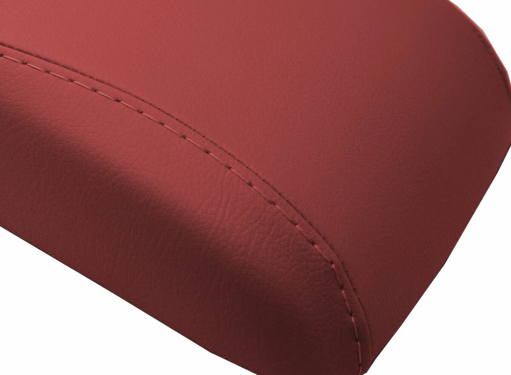 Leather Console Lid Armrest Cover for Toyota Avalon (2013–2018) Red