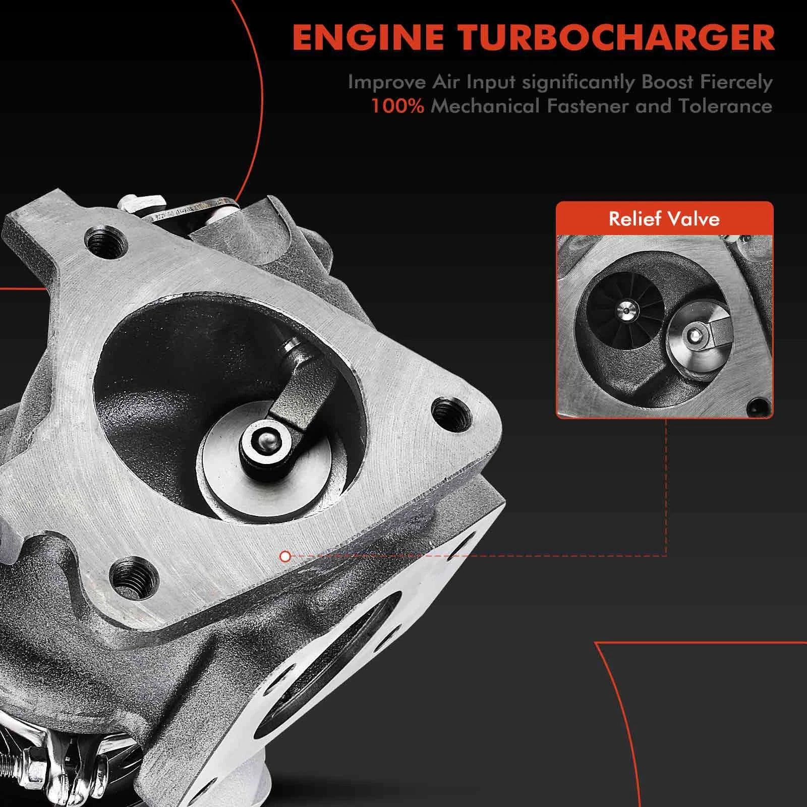 Turbocharger with Wastegate Actuator for Nissan Juke (2011–2017)