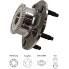 Wheel Hubs for Ford Taurus (2001–2007) Rear Left Right with Bearing Sensor