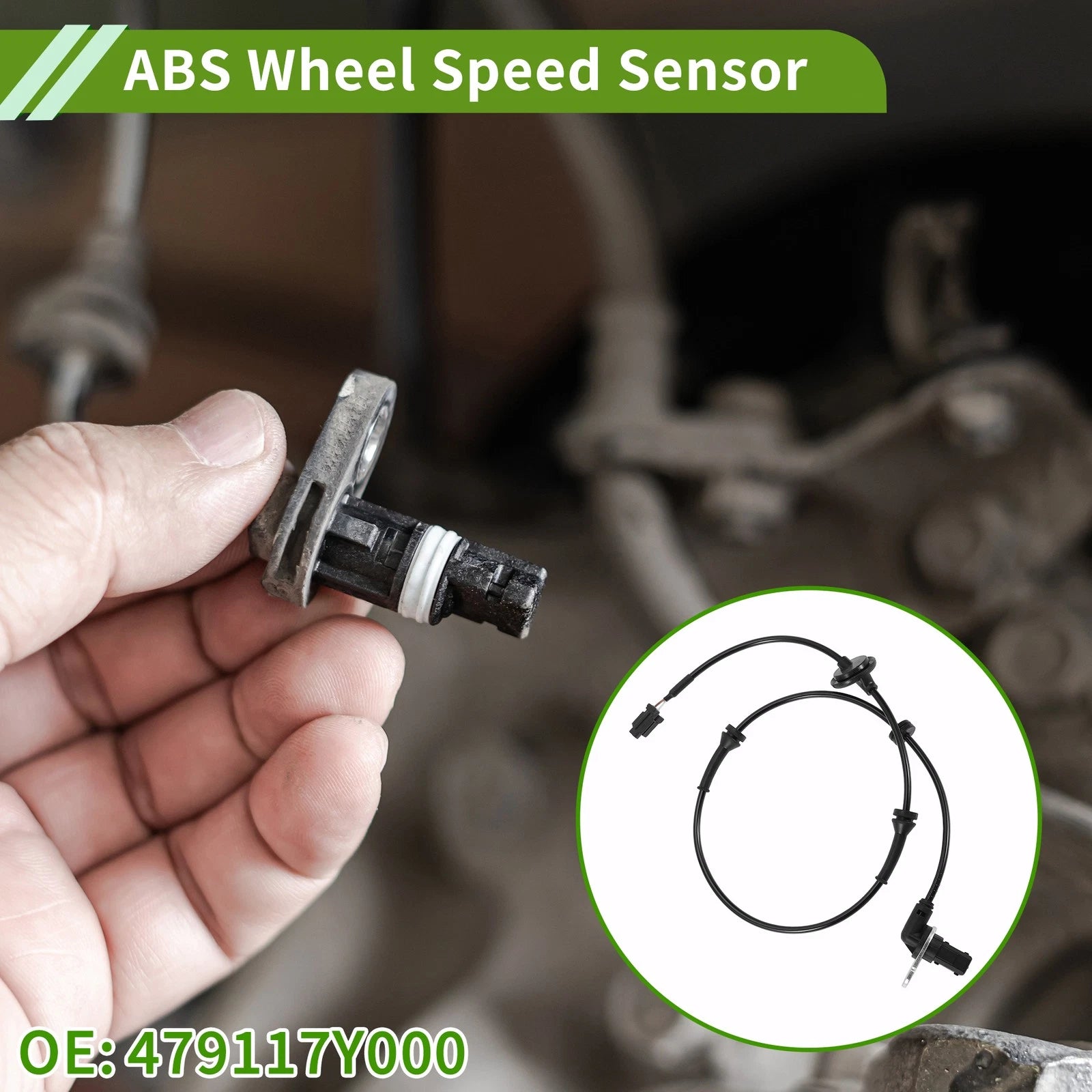 ABS Wheel Speed Sensor No. 479117Y000 for Nissan Maxima (2000–2003)