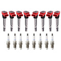 Set of 8 Ignition Coils & Denso Platinum TT Spark Plugs for Audi S5 (2008–2012)