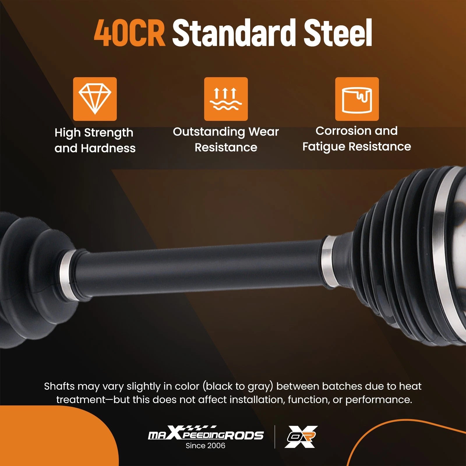 Front CV Axle Shaft for Ford Escape, Lincoln MKZ (2013–2019)