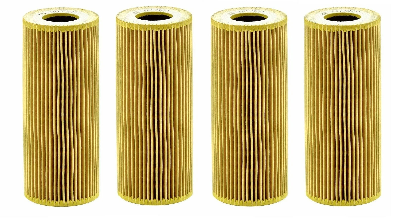 Set of 4 Engine Oil Filters HU7029z for VW Touareg, Porsche Cayenne, Audi A4
