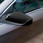 Pair Mirror Covers for Chevrolet Malibu (2016-2024) Gloss Black
