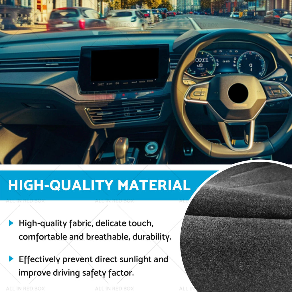 Dash Mat for Skoda Octavia Mk3 (2013–2020) - Black Non-Slip Cover