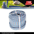 1/2" Double Braid Polyester Arborist Tree Rope for Tree Work (150')