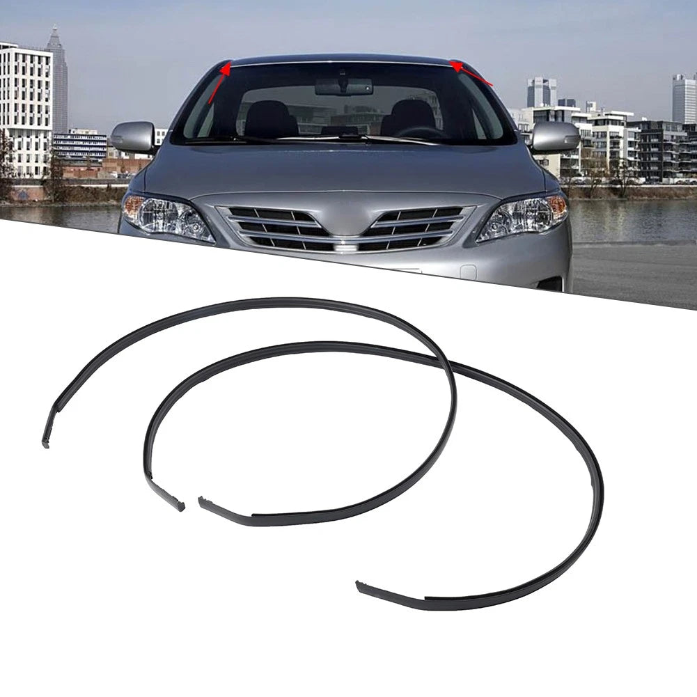 2X Roof Molding Trim Weather Seal Strip for Toyota Corolla (2009–2013)