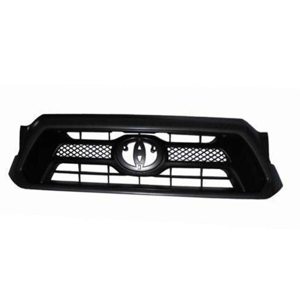Replacement Silver Plastic Front Grille for Toyota Hilux (2016–2020)