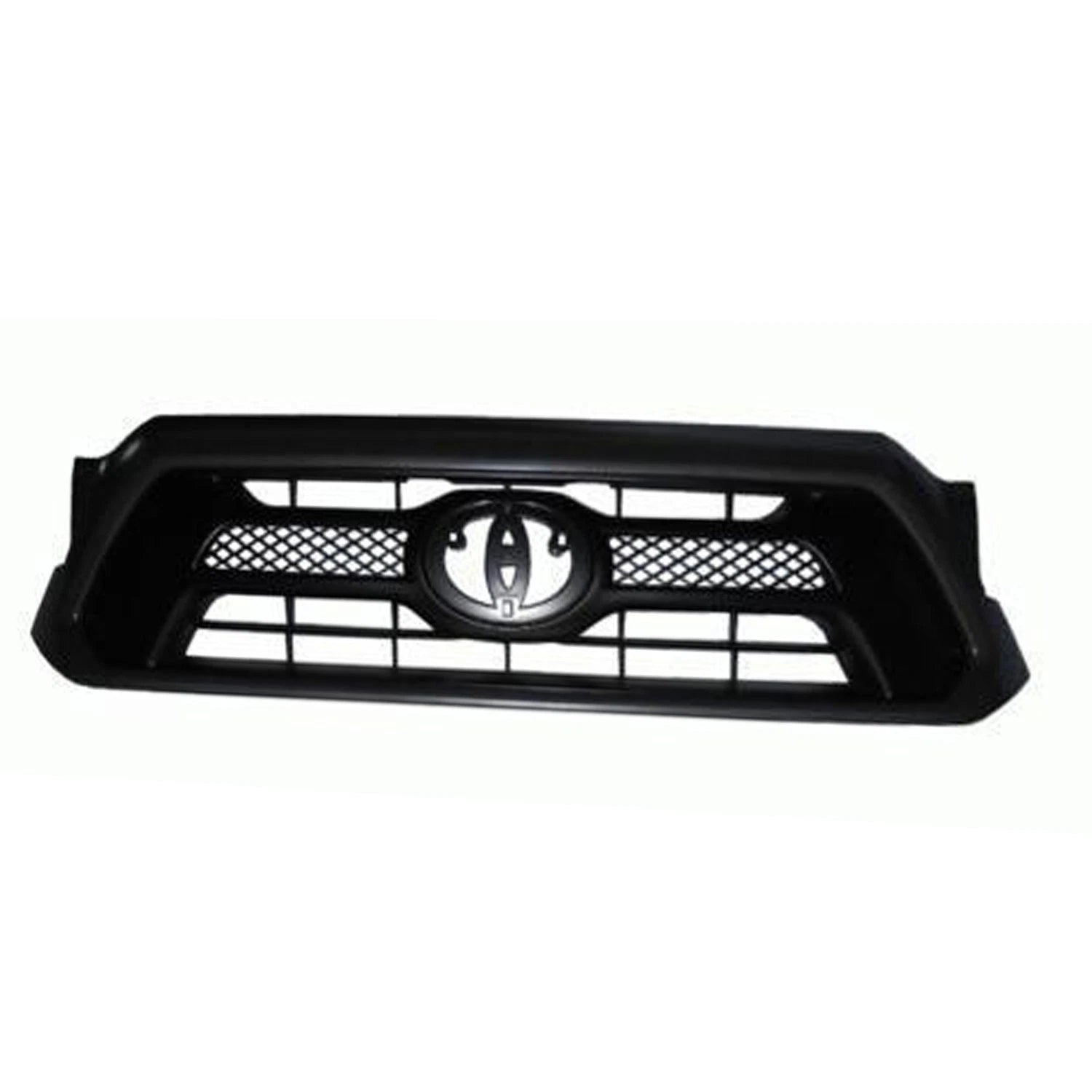 Replacement Silver Plastic Front Grille for Toyota Hilux (2016–2020)