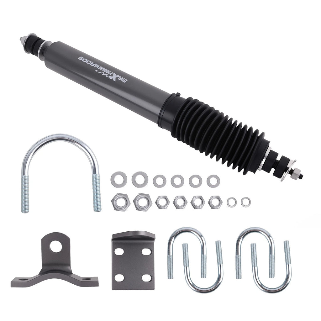 Steering Stabilizer with Mounting Brackets for Jeep CJ 8 Scrambler 4WD (1981–1985)