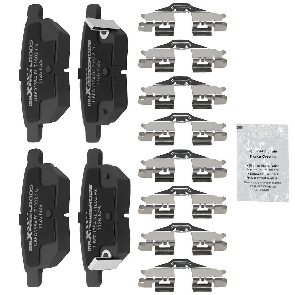 Rear Ceramic Brake Pads Kit for Toyota Corolla/Matrix (2009–2021)