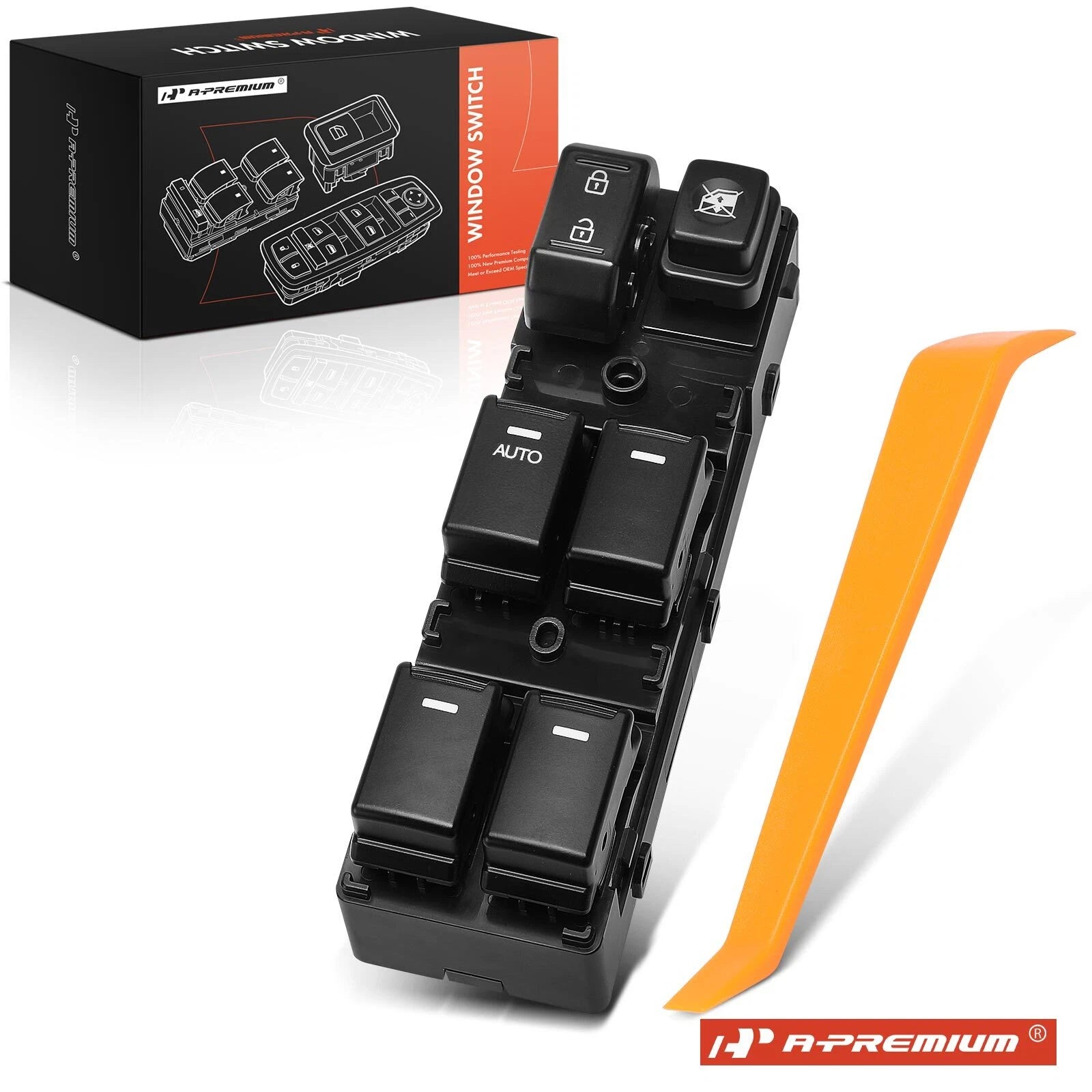 Front Left Power Window Switch for Kia Sorento (2011–2012)