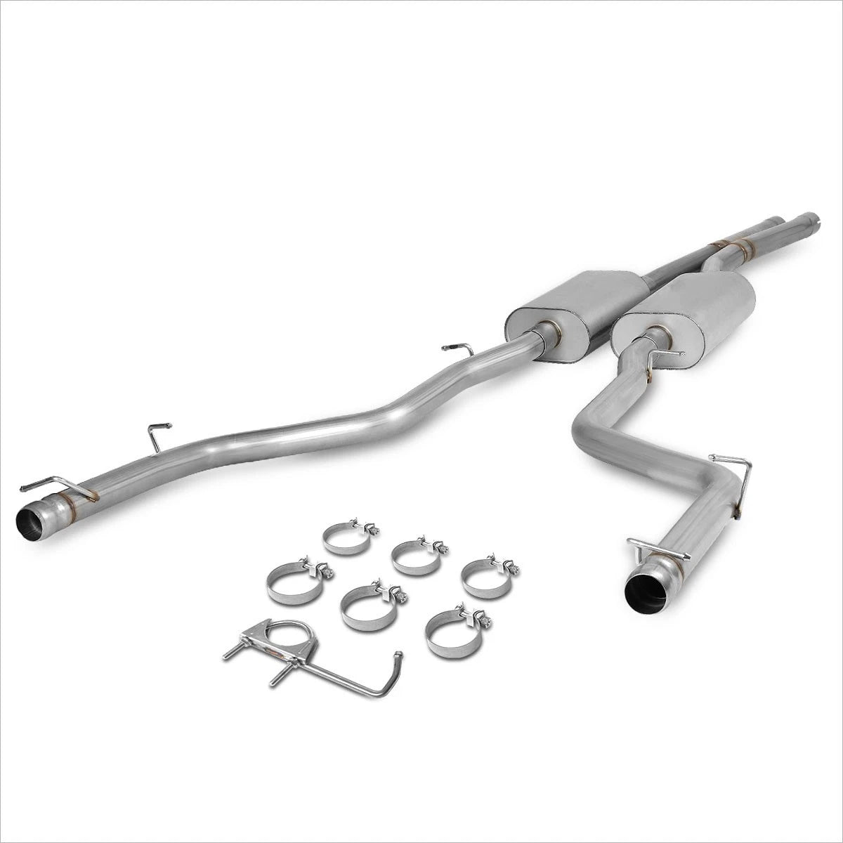 Dual Muffler Racing Catback Exhaust System for Dodge Challenger (2015–2018)