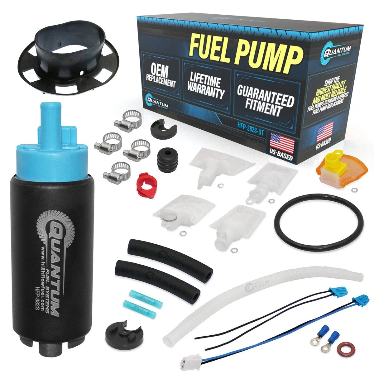 QFS Fuel Pump + Gasket for Honda NT700 VFR800 CB1100 CBR1000R (2004–2022) 16700-MEW-D41