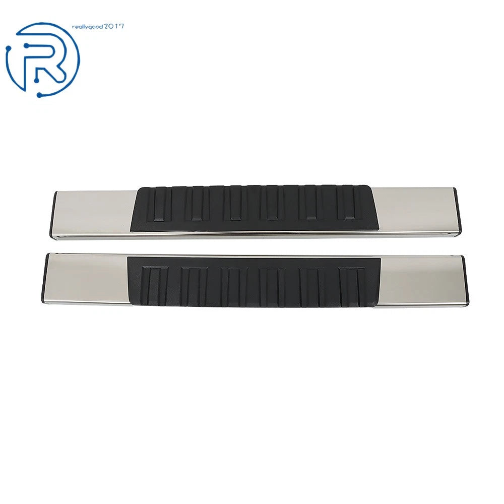 Set of 2 Running Boards for GMC Sierra Silverado Regular Cab (2007-2019)
