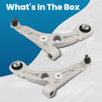 Pair Front Lower Control Arm w/ Ball Joint for Dodge Dart Chrysler 200 2013-2017