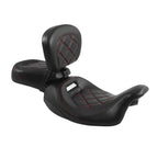 Driver Passenger Seat Backrest for Harley Road King (2009–2023)