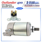 Starter Motor with Relay for Can-Am Bombardier Outlander 400 EFI (2008–2015)