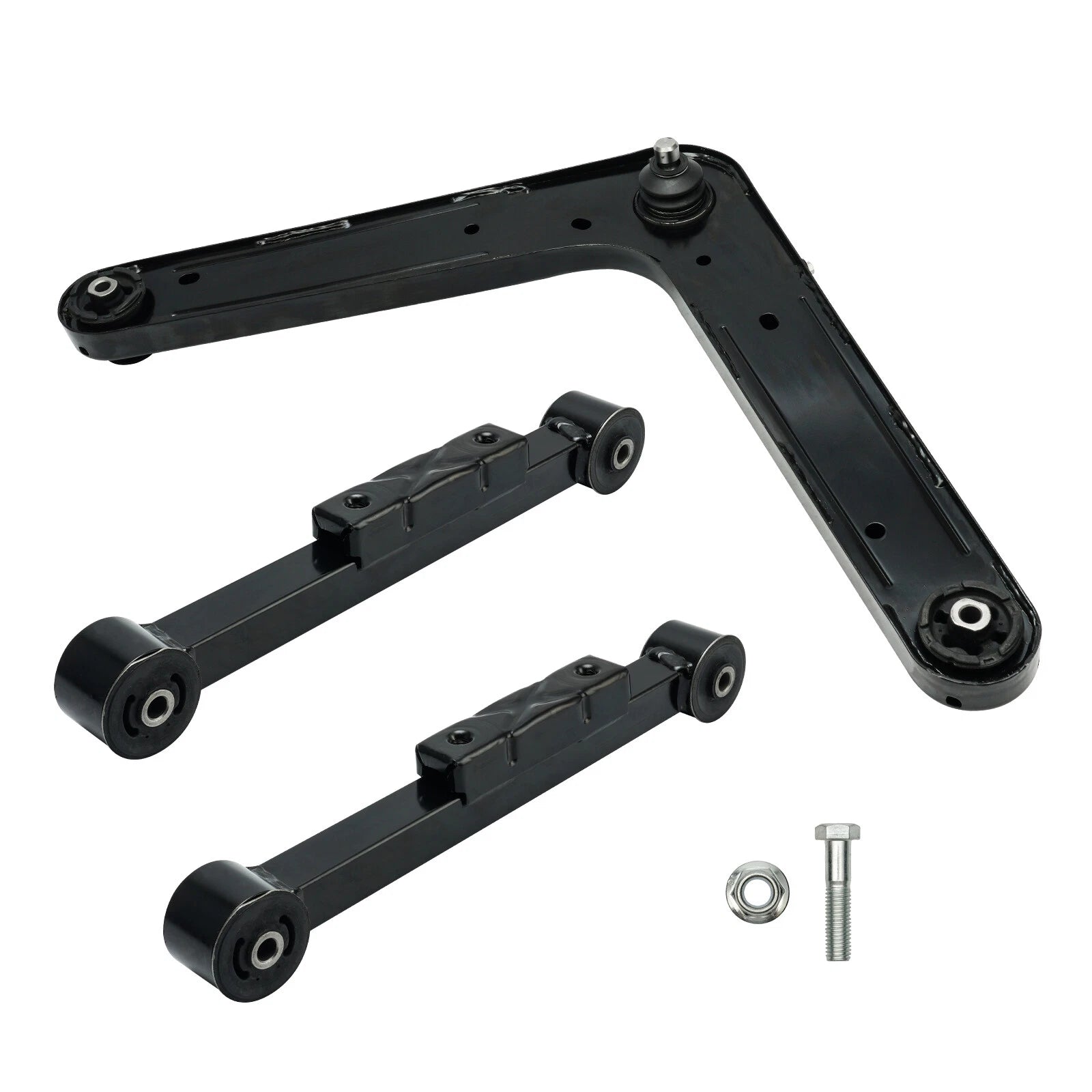 3Pcs Rear Upper Lower Control Arm for Jeep Liberty (2002–2007)