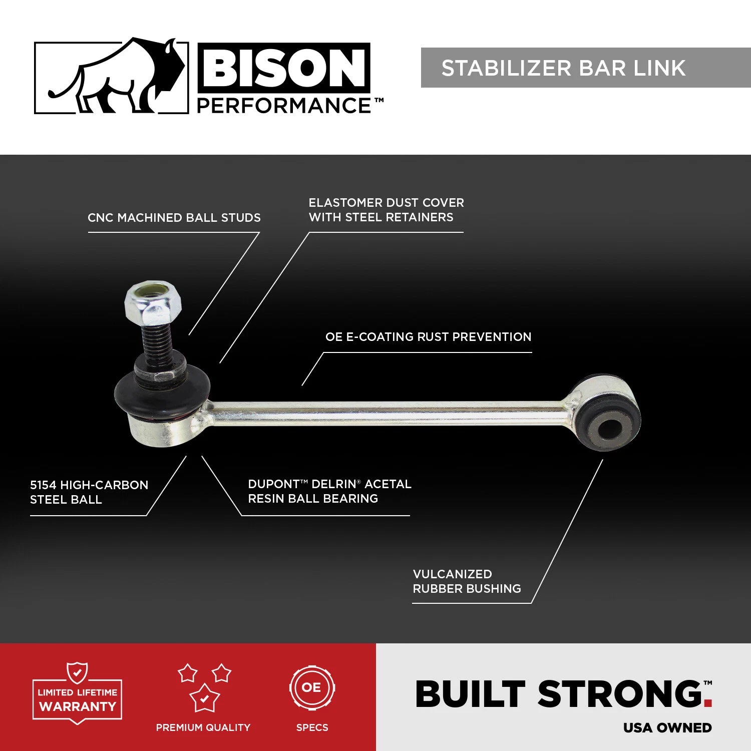 Front Left Stabilizer Sway Bar Link for Ford Mercury (2000–2005)