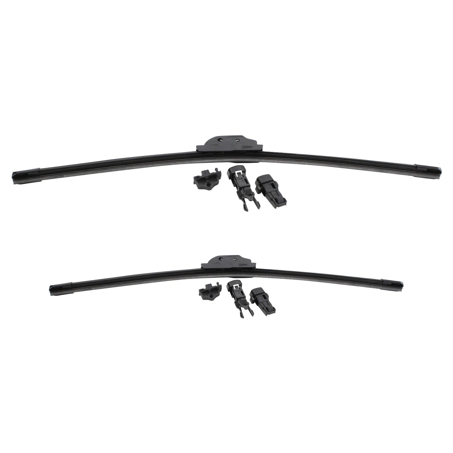 2X Valeo Beam Titanium 21" Windshield Wiper Blades for