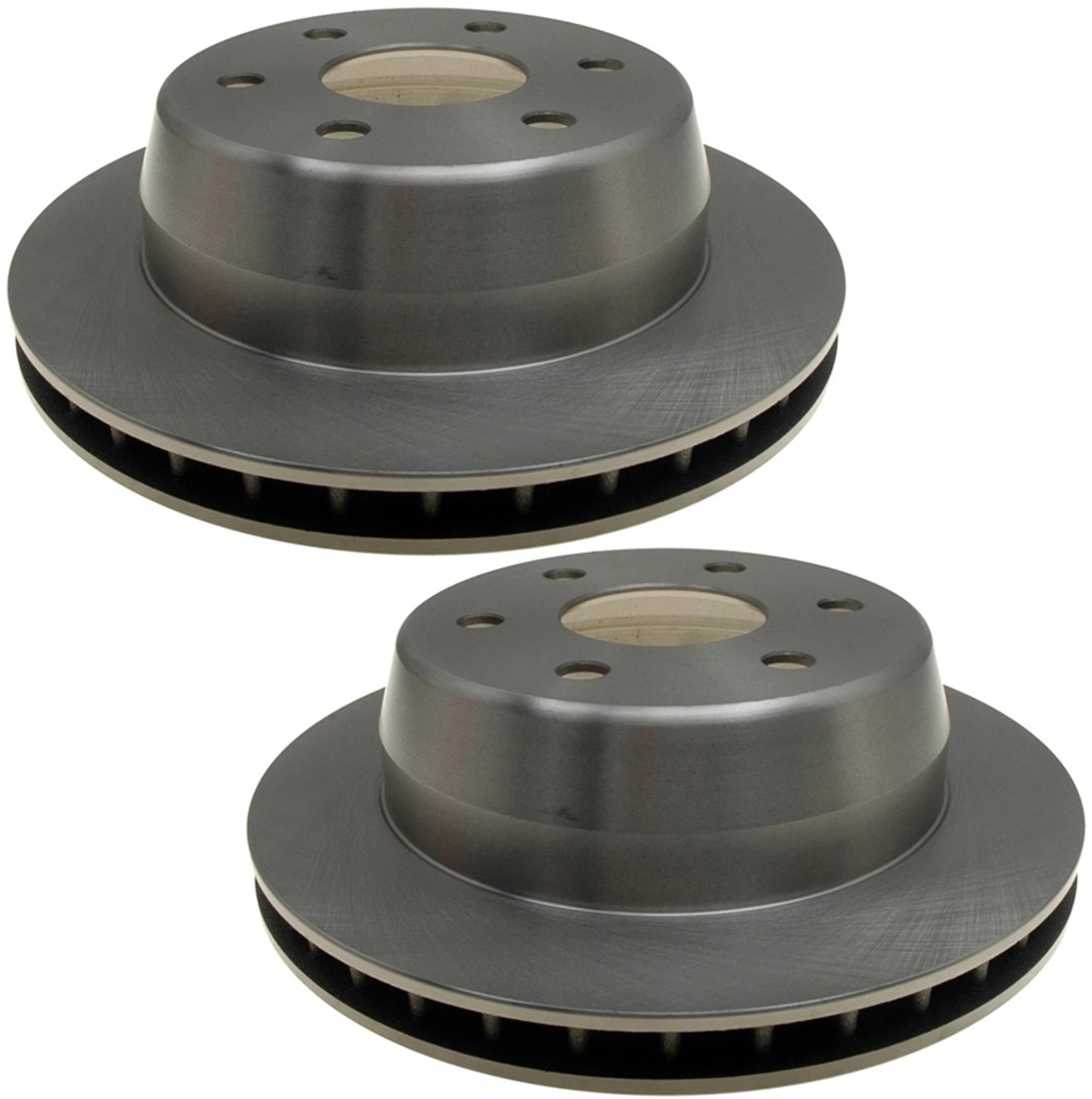 Set of 2 Rear Vented Brake Disc Rotors 330mm for Chevy GMC Cadillac
