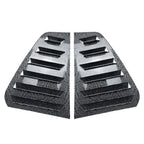 Set of 2 Rear Window Side Vent Shutter Louvers for VW Golf MK7 MK7.5 (2014–2019)