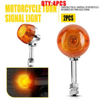 Pair Turn Signal Lights for Honda C70 CT70 CT90 XL100 CB350 (1970–1980)
