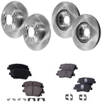 Brake Disc and Pad Kit for Hyundai Sonata, Kia Optima (2011–2016)