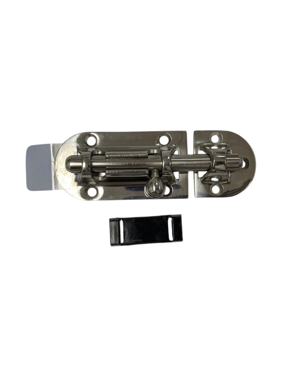 Set of 2 Marine 4 1/4" Barrel Bolt Door Latch Stainless Steel