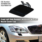 Bumper Washer Nozzle Cover for Mercedes-Benz E550 (2007-2009) Black