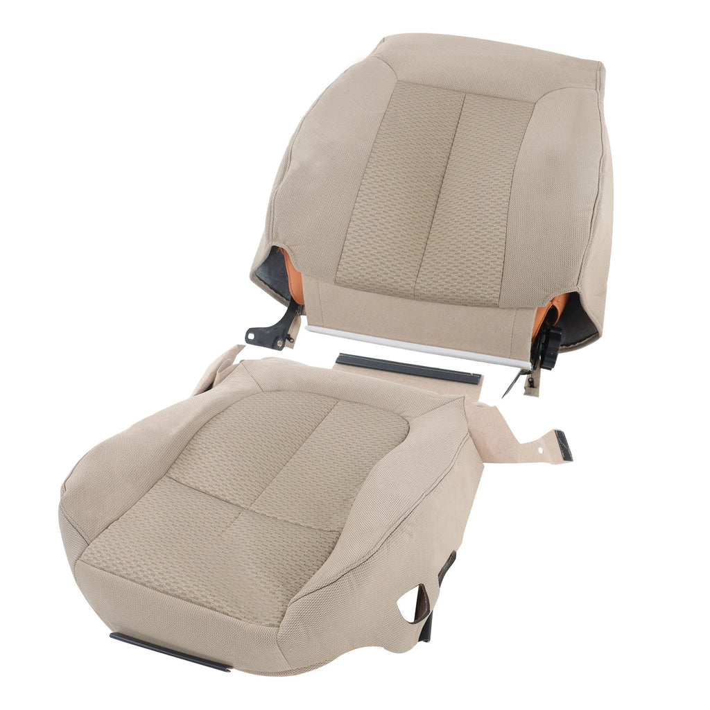 Driver Seat Cover Set for Ford F-150 (2009â2014) Cloth Adobe Tan