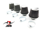 39mm Hi Flow Chrome Pod Air Filters for Universal (No Year Specified)