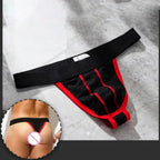 Low Waist Breathable Mesh Sports Thong Underwear for Men