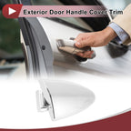 Exterior Door Handle Cover Trim No.6922733060 for Lexus LS460 (2007–2017) Silver Tone