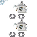 2 Pack Carburetor Kit for Stihl MS170 MS180 