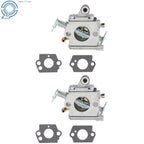 2 Pack Carburetor Kit for Stihl MS170 MS180 