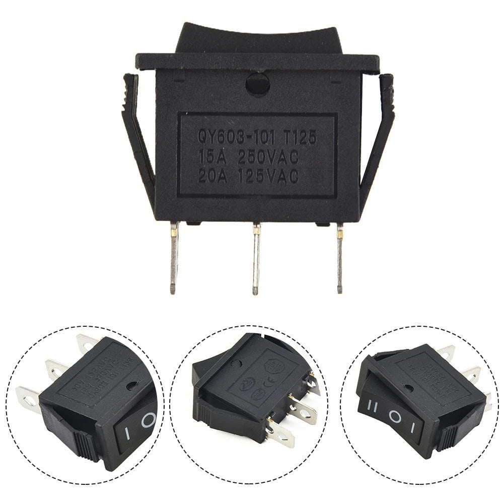1PC 12/24V Blue LED Rocker Switch 7-Pin ON OFF ON DPDT for Car Boat