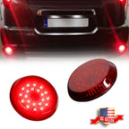 LED Red Rear Bumper Reflectors for Toyota Sienna Corolla