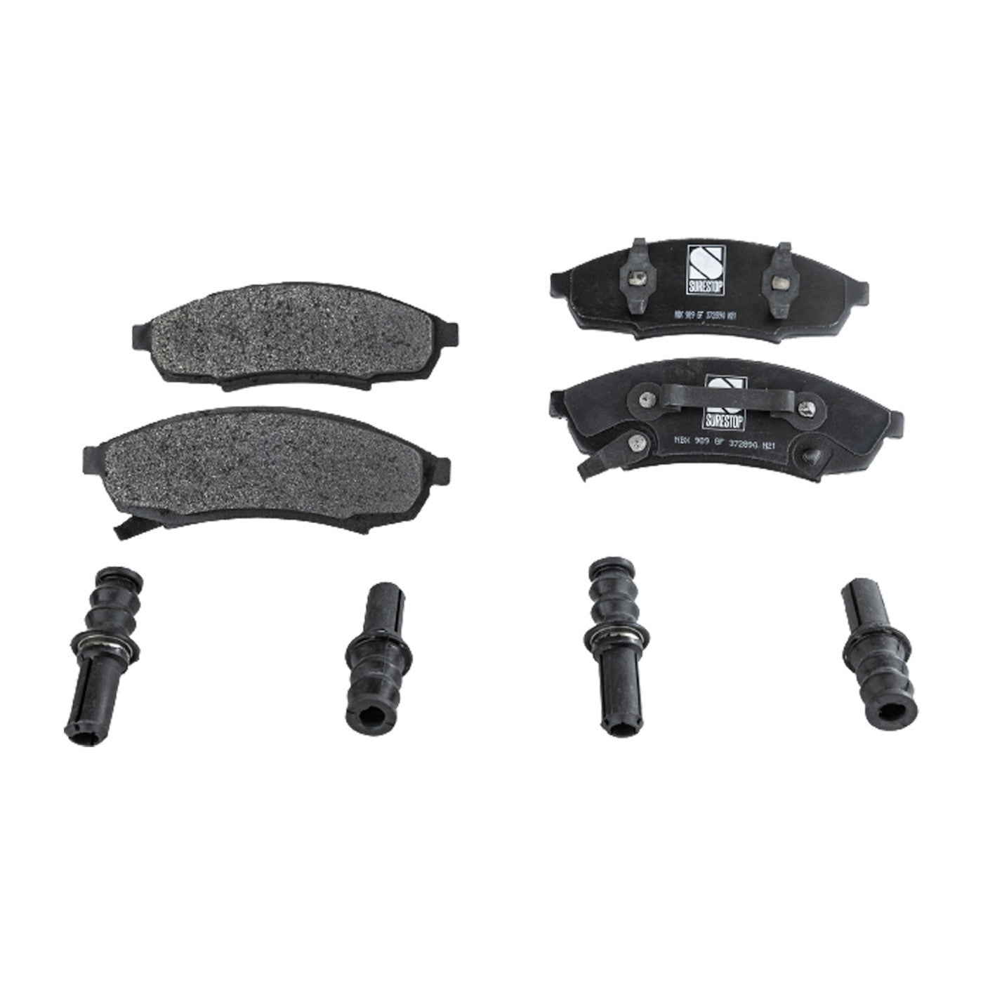 Set of 4 Brake Pads for Chevy Olds Cutlass Monte Carlo Lumina