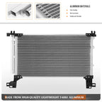A/C Condenser for Lexus IS200T IS300 (2016–2020) OE Style Aluminum Core