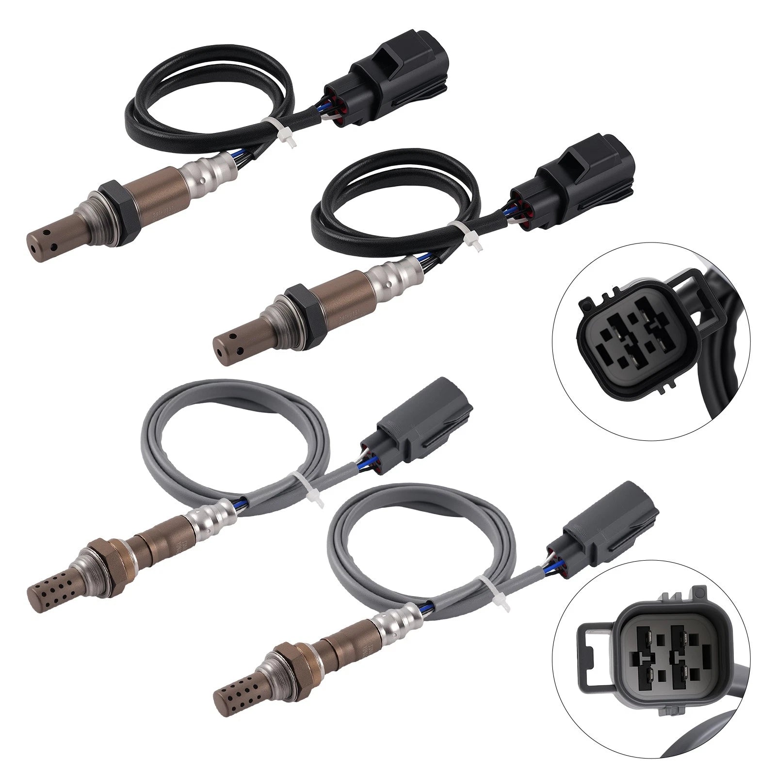 Set of 4 O2 Sensors for Volvo XC90 3.2L (2007–2014) 234-4450 234-4451