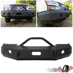Front Bumper with Winch Plate & Light Hole for Chevy Silverado 1500 (2003–2006)