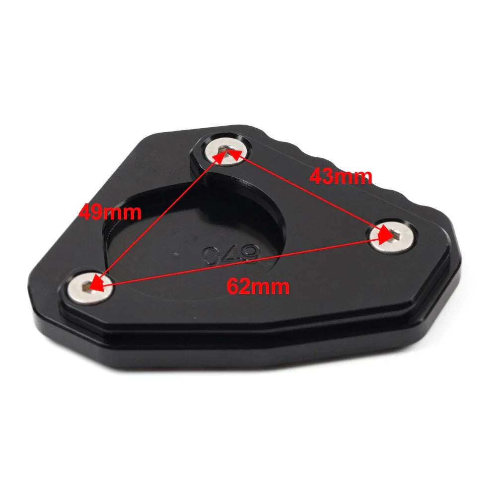 Kickstand Extension Plate for BMW G310GS 2017-2018 Red